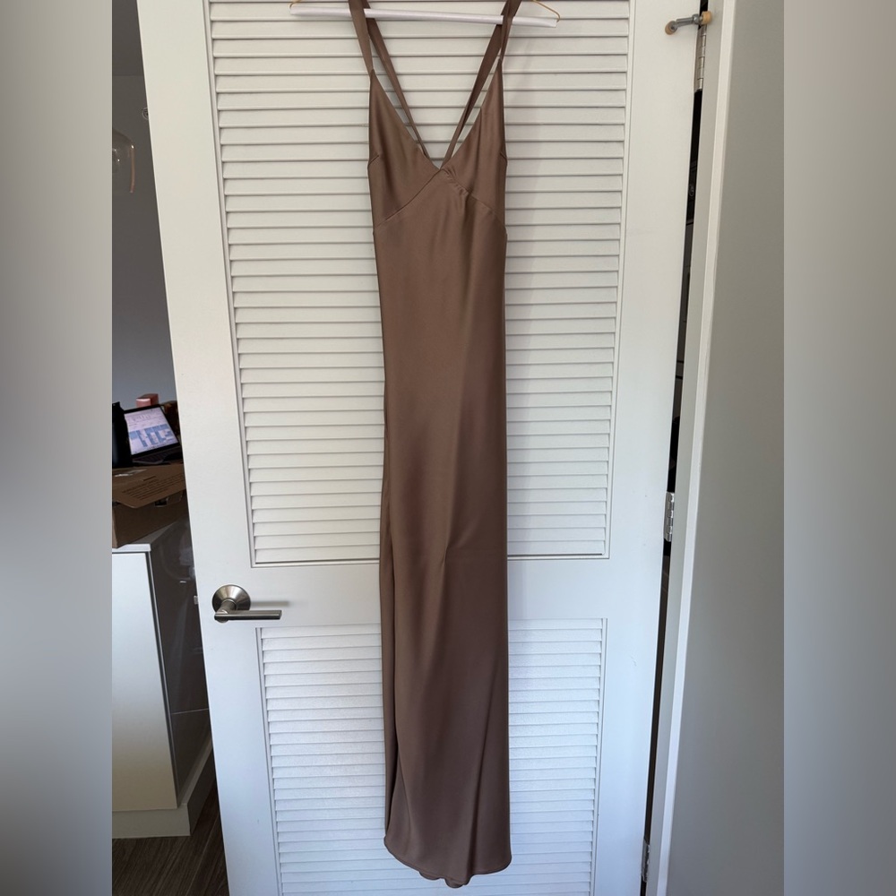 Show Me Your MuMu Anderson Dune Luxe Satin